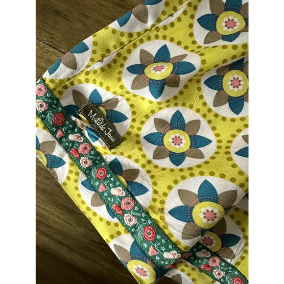 NEW Matilda Jane Once Upon A Time Country Damsel Navy Blue Yellow Floral Dress 6 - Picture 6 of 7